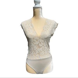 Lace bodysuit by ZARA